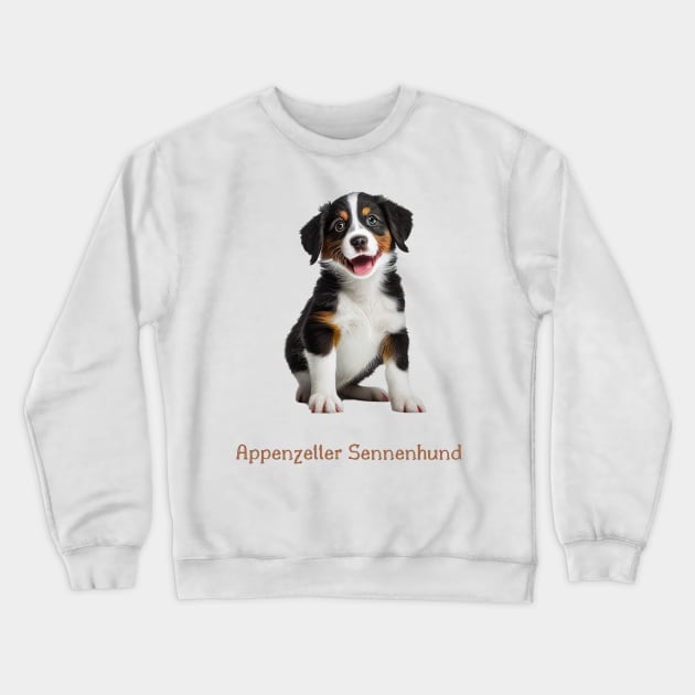 Appenzeller Sennenhund Crewneck Sweatshirt by Schizarty